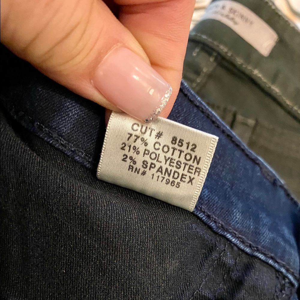 J Brand Coated Skinny Jeans in Glory Sz 26 NWOT - Picture 12 of 12